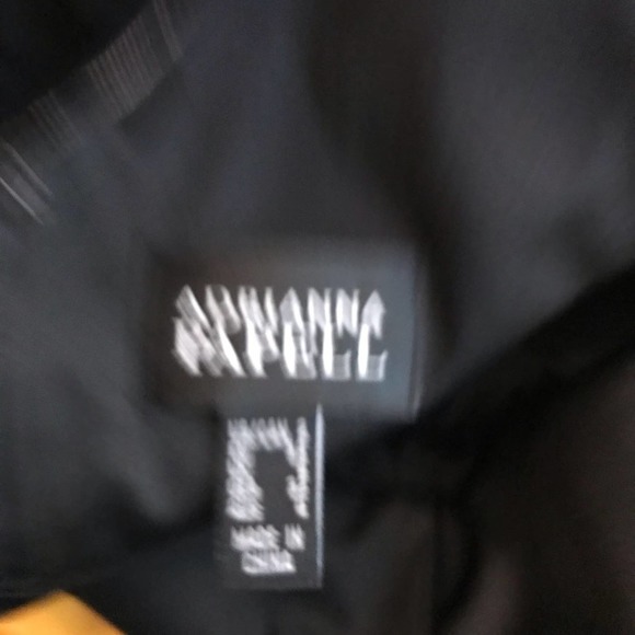 ADRIANNA PAPELL Black/Cream V-neck Formal  Mini Dress Sz 2 - Picture 6 of 6